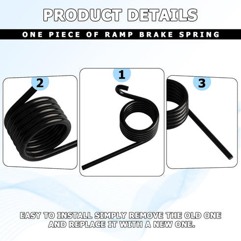 Hill Brake Spring for Yamaha G1 G2 G8 G9 G11 G14 G16 G19 G22 Golf Cart Models, Replacement Brake Pedal Spring, 2 PACK