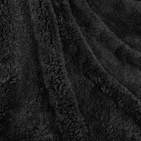 PetAmi Fluffy Waterproof Dog Blanket for Small Medium Dogs, Soft Warm Sherpa Throw, Reversible Cat Puppy Bed Blanket