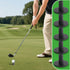 Generic Rubber Golf Tees for Mats Adjustable Height Golf Simulator Tees, Indoor Outdoor Practice, Non-Slip Golf Mat
