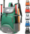 Lightweight Baseball Bag - Backpack with Shoe Compartment for T-Ball, Softball & Baseball Equipment & Gear