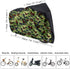 Roctee Waterproof Bicycle Cover for Mountain & Road Bikes, 78.7''(L) * 27.6''(W) * 43.3''(H) with Storage Bag (Black &
