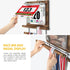 25 MK503A J JACKCUBE DESIGN Wood Marathon Medal and Race Bibs Display Hanger Holder Include Race Bibs Flip Pouches