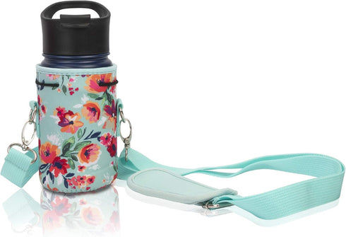 Made Easy Kit Insulated Water Bottle Carrier Neoprene Bottle Sling - Adjustable
