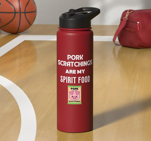 Spirit Food Pork Scratchings Favorite Meals Men Pork Scratchings Are My Spirit Food Favorite Meals Men Women Stainless