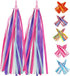 PLATT Kid's Bicycle Handlebar Streamers, Colorful Ribbons Tassel for Girls Boys Bicycle Handlebar, 1 Pair