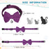 10 Pieces Cat Bowtie Collars with Bell, Adjustable Breakaway Kitten Collar for Boys Girls, Solid Colors
