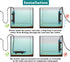 Aquarium Heater - 300W Rapid Heating, Energy-Saving, Anti-Dry Protection, Intelligent Thermostat for Fish Tank