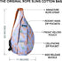 Pack Commuting KAVU Rope Bag - Sling for Hiking, Camping, and - Pineapple Pirouette