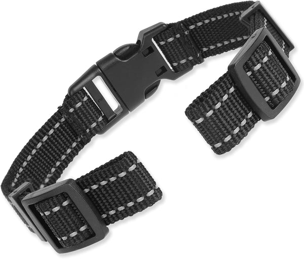 Reflective Collar Replacement Strap, Heavy Duty for Dog GPS Training Bark Receiver Collars, E Collar Straps for Dogs