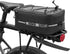 ROCKBROS Bike Rack Bag, Rear Trunk Bag for Travel with Rain Cover & Reflective Stripes, 6L Black