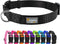 Basic Adjustable Black Dog Collar with Breathable Quick Release Nylon for Small Medium Large Dogs Boy