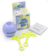 Physical Therapy Hand Exerciser - Forearm Exerciser with Stress Relief Ball - Finger Strengthener, Purple
