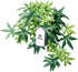 Dsoar 40cm/16in Aquarium Decorations, Artificial Plant Fake Plastic Water Grass for Fish Tank Decor