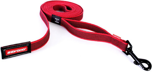 EzyDog Track and Train Premium Dog Leash, 16-Foot Extra Long Lead for Training Your Pup - Red
