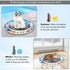 YIJHLHB Inflatable,Summer Thickened Water Mat for Cats,Big Pet Water Bed Washable Pets Cooling Water Sensory Play