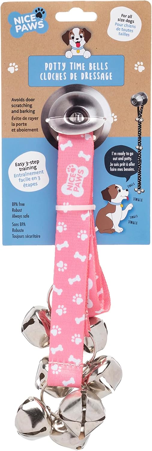 Dog Door Bell - 7 Extra Loud Dog Door Bells for Potty