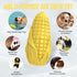 Dog Chew Toys for Aggressive Chewers, Indestructible Durable Squeaky Toys for Medium Large Breeds, Corn Stick Toy