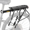 HONGYEA Bike Cargo Rack, 220 Lbs Load, Adjustable Aluminum Alloy Waterproof Rear Rack for MTB, Ebikes, Road Bike