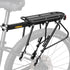 HONGYEA Bike Cargo Rack, 220 Lbs Load, Adjustable Aluminum Alloy Waterproof Rear Rack for MTB, Ebikes, Road Bike