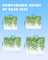 ZFUNCING 108x84in Watercolor Green Leaves Farm Wood Outdoor Waterproof Sandproof Picnic Blankets with Stakes