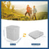 Hapoon Portable Camping Toilet for Adults XL Portable Folding Toilet with Lid,Travel Portable Potty for Adults,Porta