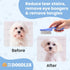 Dog Face Comb - Flea Comb for Dogs, Fine Tooth Tear Stain Remover Metal Comb for Grooming Small Pets