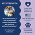 100% 1 Oz Pack 6 Under the Weather Pet PB & CHILL Dog Peanut Butter Dog Treats | Vet-Formulated Natural and Tasty