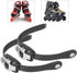 Homoyoyo 2pcs Roller Skate Energy Belt - Ski Accessories, Snowboard Buckles, Strap Buckle, and Screw for Skating