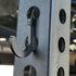 Topfinder 8PSC Squat Rack Accessories Hook Holder,Power Rack Attachments Hooks,DIY Storage Hook for Resistance Bands