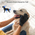 Pet Hair Remover Glove, Blue, Gentle Grooming Mitt for Dogs & Cats with Long & Short Fur