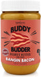BUDDY BUDDER Bangin Bacon Peanut Butter, 100% Natural, 17oz - Dog Treat, Pill Pocket Made in USA
