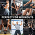 OSHOTX Anti-Slip Workout Grips, Rubber Gym Palm Protectors for Weight Lifting, Pull-Ups, Dumbbell, Fitness Training