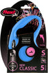 Flexi New Classic Retractable Lead Cord - Small, Blue, Multi