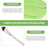 Hammock 2pcs Hammock Toyvian Hamster Hanging Bed and Warm Cotton with Hooks, Banana-Shaped Hanging Nest for Small Pets