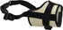 Adjustable Dog Muzzle, Beige, 6 Sizes (XXS: 4.5"-6.5" Snout Circumference)
