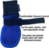 Dog Shoes Soft and Lightweight with Breathability - Set of 4 Size X-Small Blue for Spring Summer and Fall