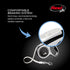FLEXI New Comfort Retractable Dog Leash (Tape), 16 ft, Small, Grey/Black, for Dogs Up to 33 lbs