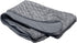 Furhaven Replacement Dog Bed Cover, Ultra Plush Faux Fur & Suede Contour Luxe Lounger, Machine Washable - Gray, Jumbo