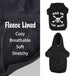 EXPAWLORER Bad to The Bone Dog Hoodie Sweater - Warm Fleece Lined Pet Clothes for Large Dogs, 2XL