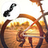 Universal Bike Trailer Hitch Connector Coupler: Quick Release Bicycle Trailer Hitch Adapter for Cycling Accessories