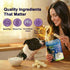 KI-You Mongolian Yogurt Dog Chew Probiotic & Prebiotic Rich for Gut Health, Soft Honeycomb Shape, Gentle Dental Treats