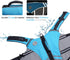 VIVAGLORY Sports Style Dog Life Jacket, Adjustable & Durable, Extra Flotation Swim Vest for Small Dogs, Blue