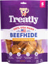 USA Beefhide Bones - 5-6" Dog Chew Treats, Chicken Flavor, 7 Count/1 Pack