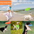 Dog Flying Disc, 3 Pack Soft Rubber Interactive Flying Toys for Small and Large Dogs, 7 inch