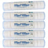Multi-Purpose 9x9” Expandable Wipes with Travel Tubes - Pack of 5 Tubes (60 Tabs Total) - All Natural Reusable Wipes