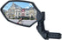 Hafny New Bar End Bike Mirror, HD Glass Lens, Adjustable & Rotatable Safe Rearview Bicycle Mirror (Silver Glass, 1 pc)