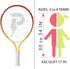 Kids Tennis Racket Best Starter Kit 17"-25" for Age 4 and Under with Mini Racket and Shoulder Strap Bag