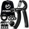 FitBeast Grip Strengthener Kit - 5 Pack Adjustable Resistance Forearm Strengthener Hand Grips