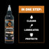 4 oz 0.5 oz Clenzoil Chain & Sprocket Cleaning Kit - Chain Cleaner Lubricant Protectant (CLP) - Wet Lube Application