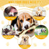 Sosation 10 Pcs Dog Chew Toys for Aggressive Chewers, Tough Puppy Teething Bones for All Breeds